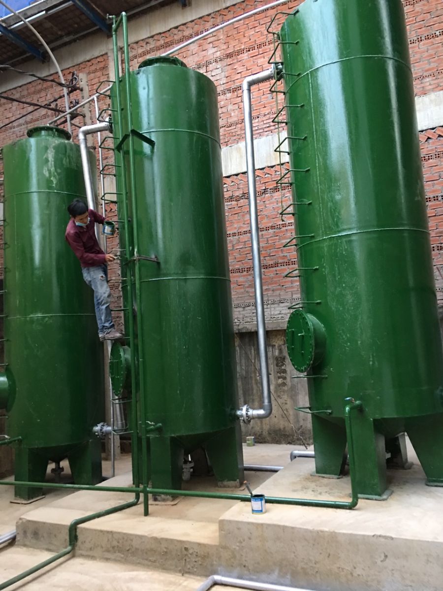 Hệ thống xử lý nước thải kim loại nặng nước sinh hoạt