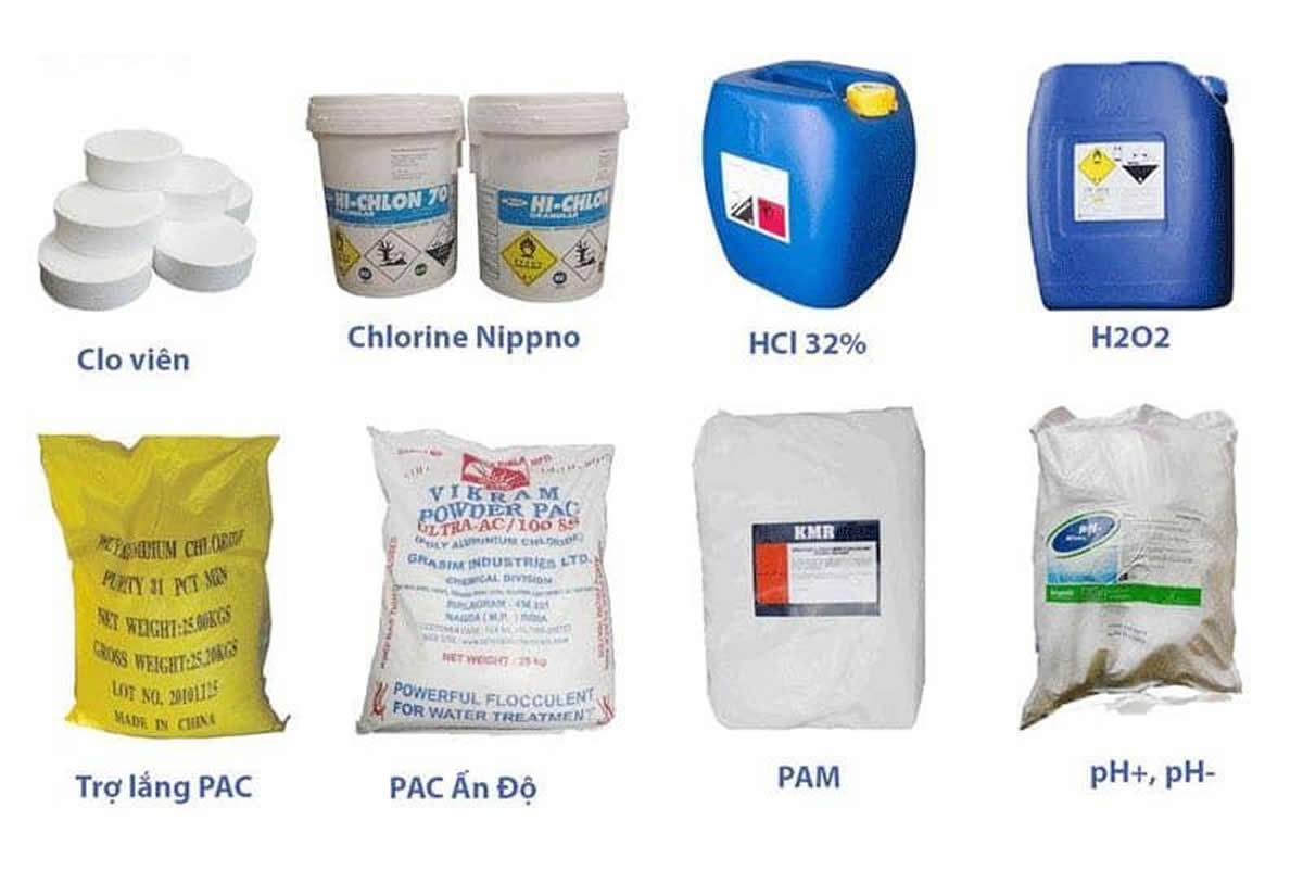 hóa chất xử lý nước thải
