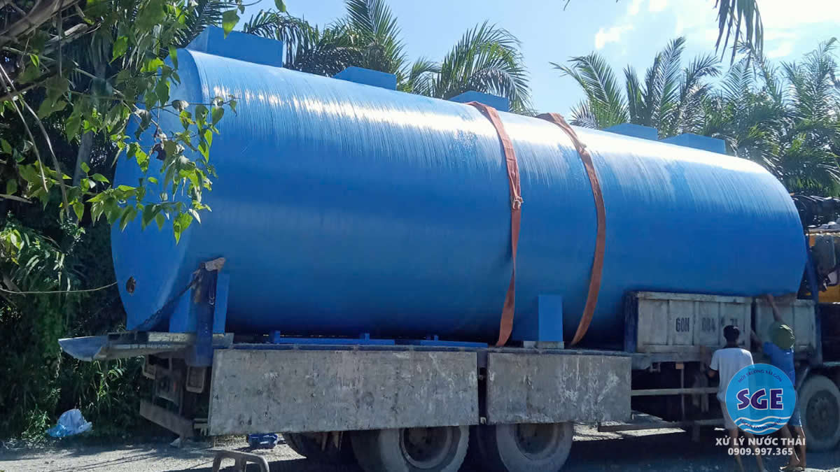 module xử lý nước thải composite