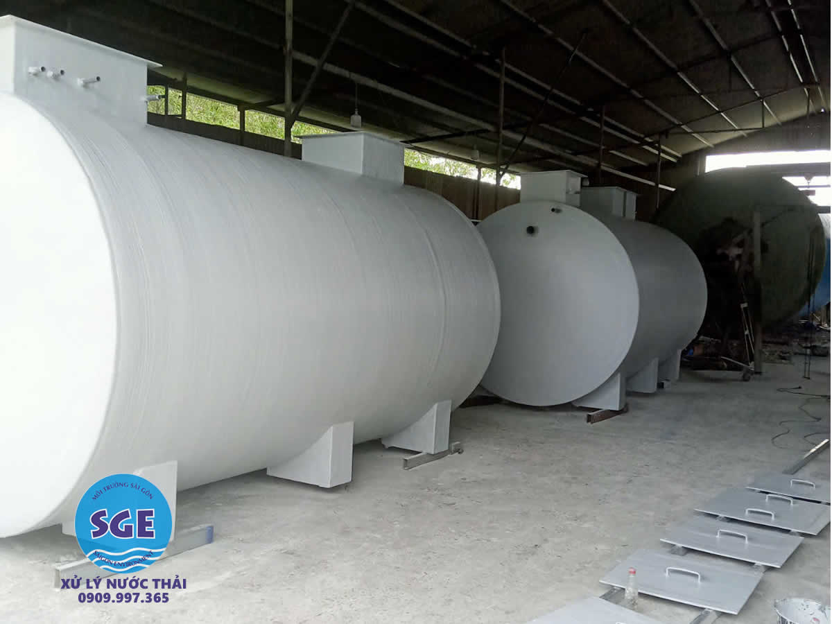 module xử lý nước thải dạng hợp khối composite
