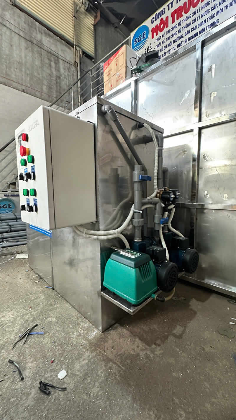 module xử lý nước thải phòng khám