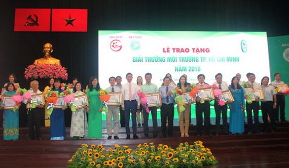 Giải thưởng môi trường TP.HCM năm 2018