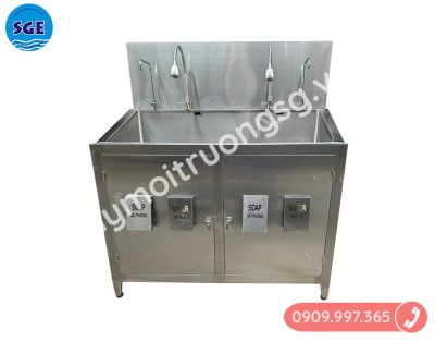 Bồn rửa tay y tế 2 vòi