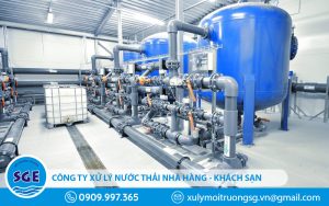 Công ty xử lý nước thải nhà hàng - khách sạn