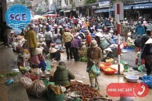 Hệ thống xử lý nước thải chợ