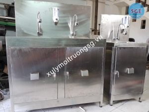 Bồn rửa tay tiệt trùng inox