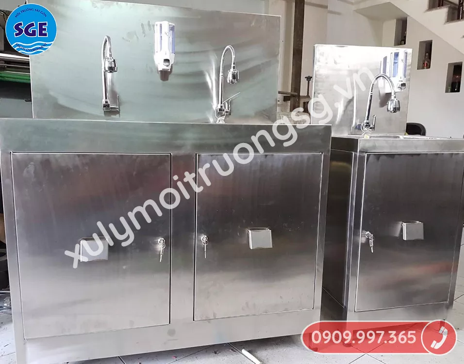 SGE cung cấp chính sách giao hàng và bảo hành bồn rửa tay tiệt trùng y tế tối ưu bậc nhất