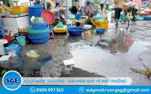 xử lý nước thải chợ - giải pháp hàng đầu