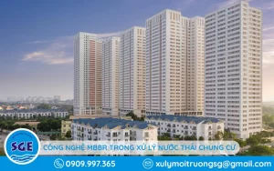 công nghệ MBBR trong xử lý nước thải sinh hoạt chung cư