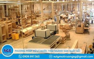 xử lý nước thải ngành sản xuất gỗ