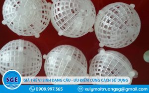 Giá thể vi sinh dạng cầu