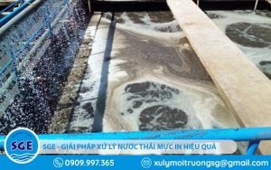 xử lý nước thải mực in