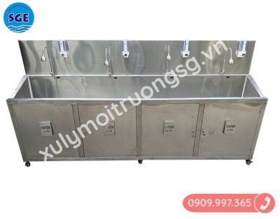 Bồn rửa tay y tế 4 vòi giá rẻ