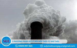 Xử lý mùi hôi khí thải