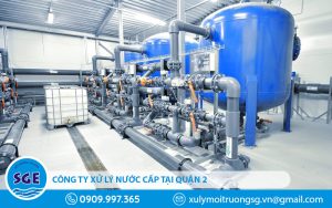 Công ty xử lý nước cấp tại quận 2