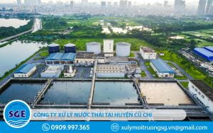 Công ty xử lý nước thải tại huyện Củ Chi
