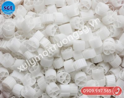 Giá thể vi sinh MBBR 25x10 dạng bánh xe