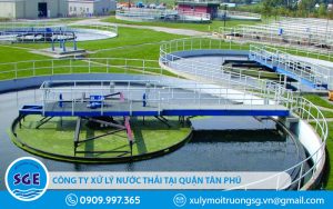 Công ty xử lý nước thải tại quận Tân Phú