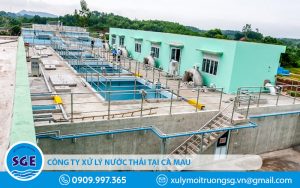 Công ty xử lý nước thải tại Cà Mau