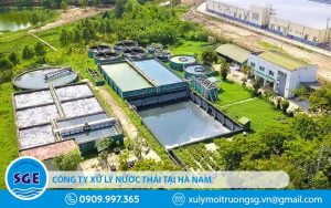Công ty xử lý nước thải tại Hà Nam