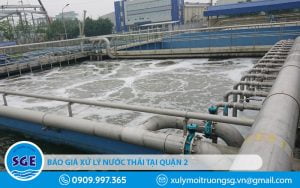 Báo giá xử lý nước thải tại quận 2