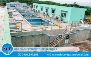 Báo giá xử lý nước thải tại quận 5