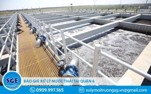 Báo giá xử lý nước thải tại quận 6