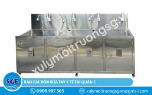 Báo giá bồn rửa tay y tế tại quận 2