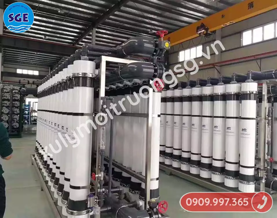 Các sản phẩm như màng lọc MBR MR054 được kiểm soát chất lượng nghiêm ngặt