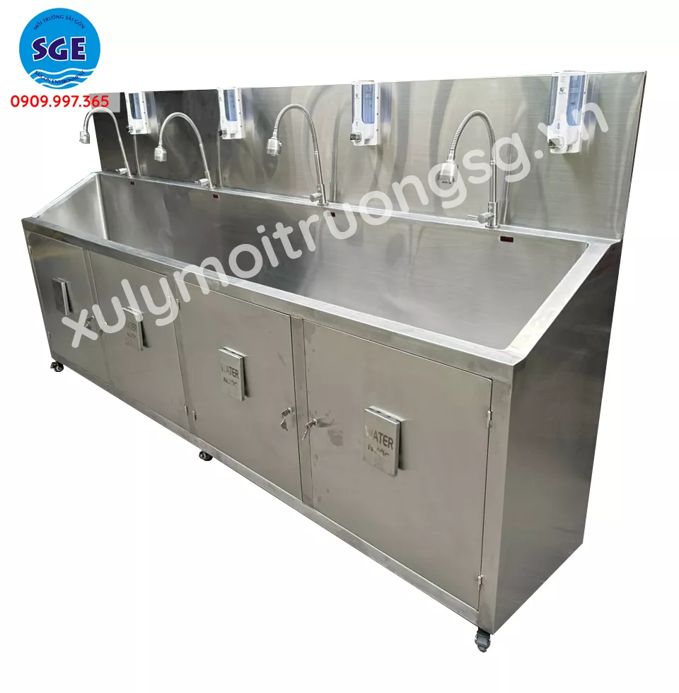 Bồn rửa tay y tế được sử dụng rộng rãi trong nhiều lĩnh vực