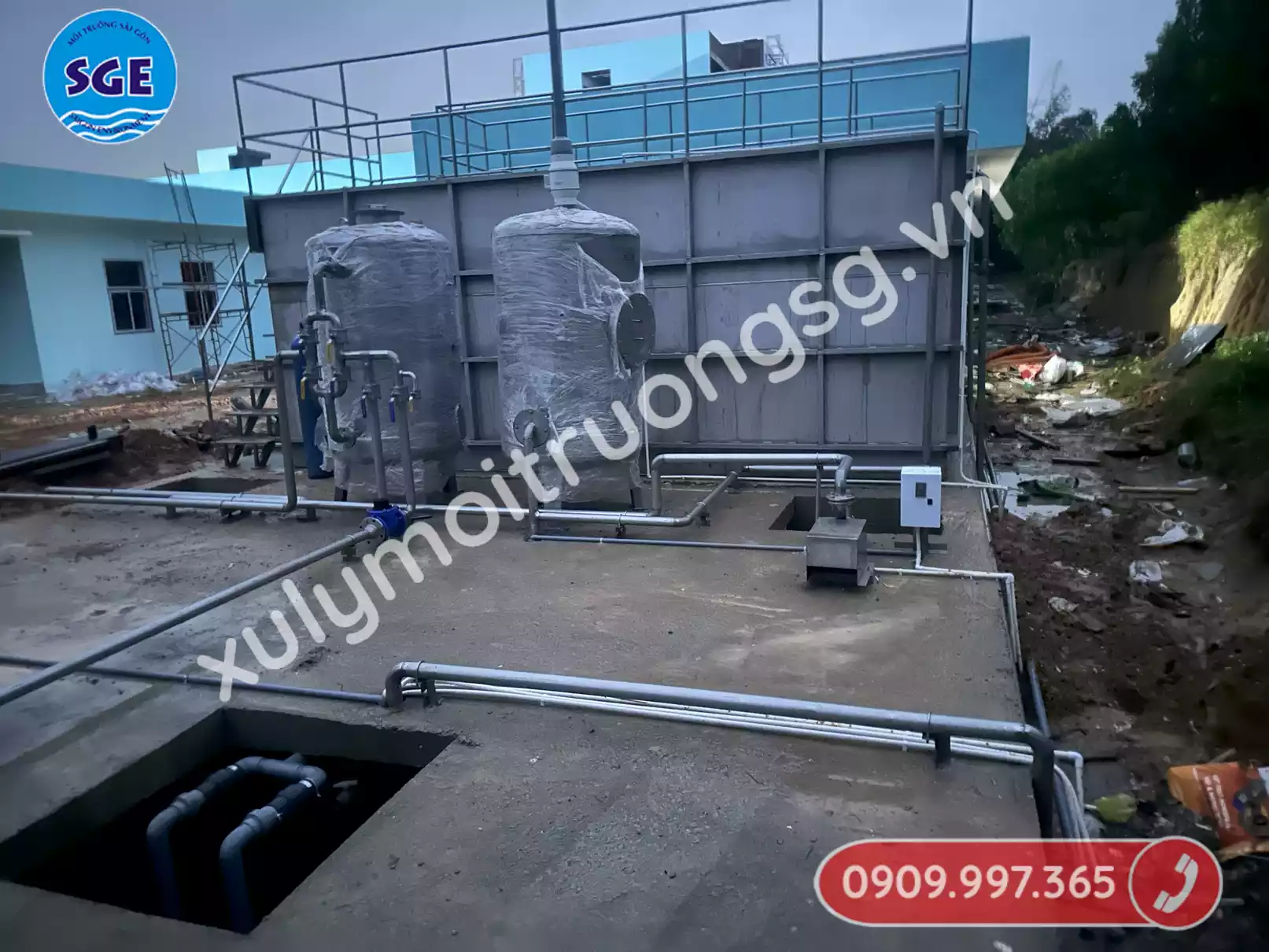 Xử lý cơ học là bước đầu tiên trong quy trình xử lý nước thải công nghiệp