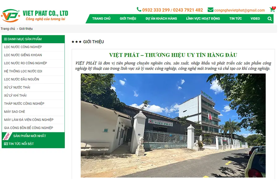 15+ công ty xử lý nước thải hàng đầu Việt Nam hiện nay