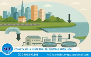 Công ty xử lý nước thải tại phường Xuân Hòa - TP Hồ Chí Minh