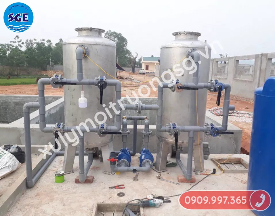 SGE áp dụng các công nghệ tiên tiến để xử lý nước thải tại phường Xuân Hòa