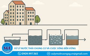 Hệ thống xử lý nước thải chung cư
