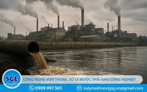 Ứng dụng công nghệ MBR trong xử lý nước thải khu công nghiệp