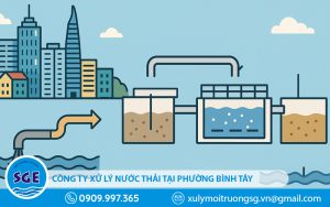 Công ty xử lý nước thải tại phường Bình Tây - TP Hồ Chí Minh