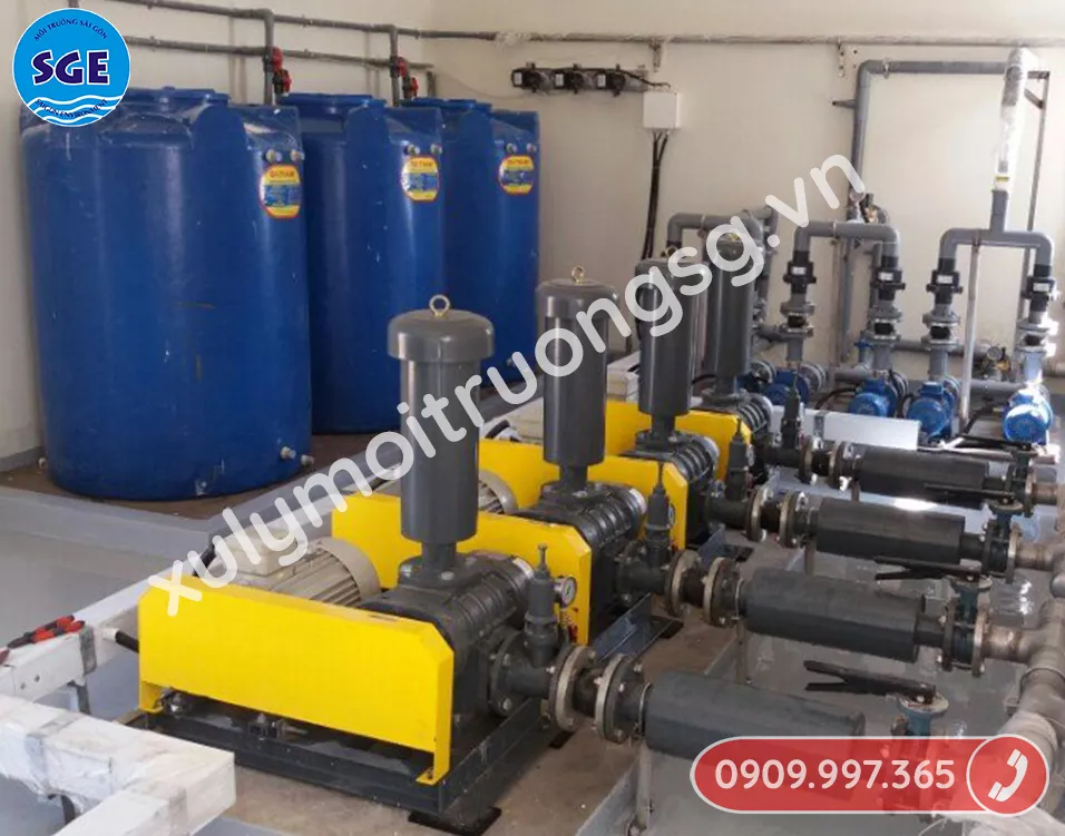 SGE là công ty xử lý nước thải sinh hoạt đã có hơn 15 năm kinh nghiệm