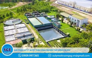 Giải pháp xử lý nước thải công nghiệp tiết kiệm chi phí