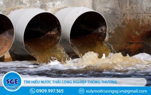 Những điều cần biết về nước thải công nghiệp thông thường