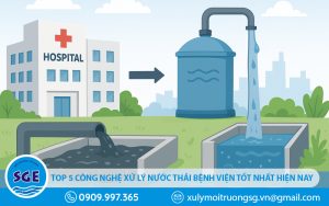 Top 5 công nghệ xử lý nước thải bệnh viện tốt nhất hiện nay