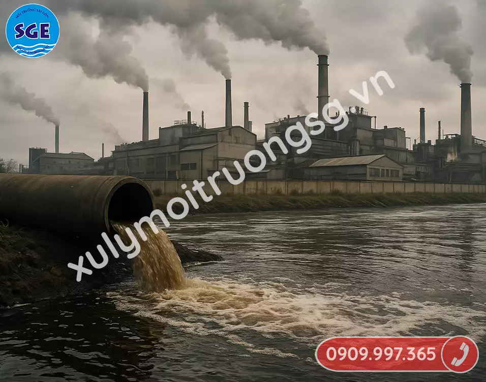 Việc xử lý hoặc tiêu hủy bùn thải không đúng cách có thể gây ô nhiễm thứ cấp
