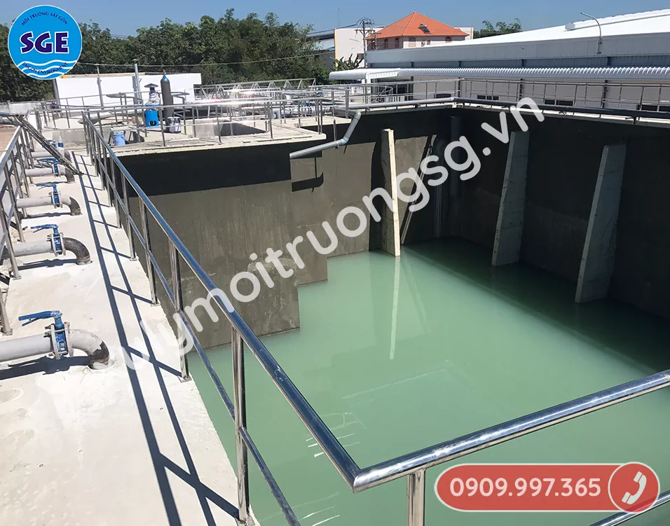 Bể xử lý sinh học là trái tim của hệ thống xử lý nước thải sinh hoạt
