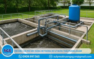 Tìm hiểu chi phí xây dựng hệ thống xử lý nước thải phòng khám