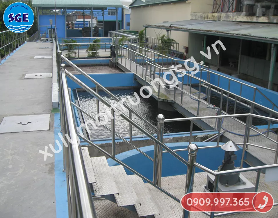 Hệ thống xử lý nước thải sinh hoạt thường gồm nhiều giai đoạn khác nhau